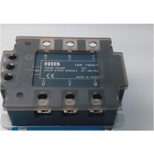Original Taiwans FOTEK three-phase solid state relay TSR-75DA-H