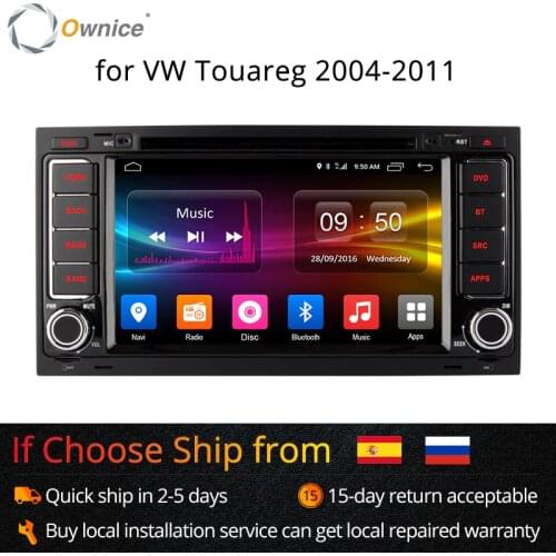 Ownice Android 6.0 4G SIM LTE Octa Core 2G RAM Car DVD GPS Radio for Volkswagen Touareg T5 Transporter Multivan 2005-2011 Stereo