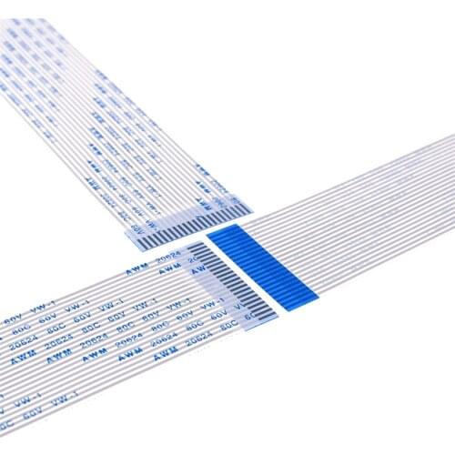 5 PCS FPC Flat Flexible Cable FFC Jumper Pitch 1.25 mm Spacing 22 Pin Same Contact Side isotropy Type A 200 320 600mm Tin Plated