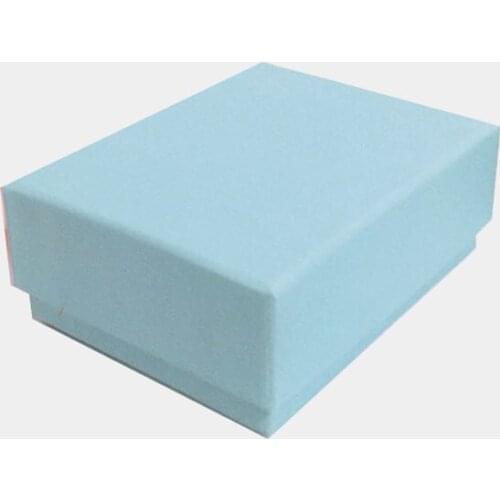 Blue Paper Box For Jewelry Free shipping wholesale 60pcs/lot 8.5*6.5*3.3cm Ring Necklace Pendant Jewellery Packaging Boxes