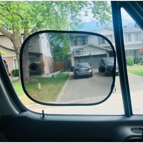 Car Sun Shade UV Protection Car Curtain Car Window Sunshade Side Window Mesh Cover Sun Visor For Car Trunk RV Travel Supply