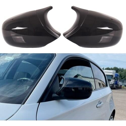 Car Styling Black Carbon Fiber for BMW E81 E82 E87 E88 Pre-LCI E90 E91 E92 E93 LCI M3 Style Rearview Mirror Cover Caps