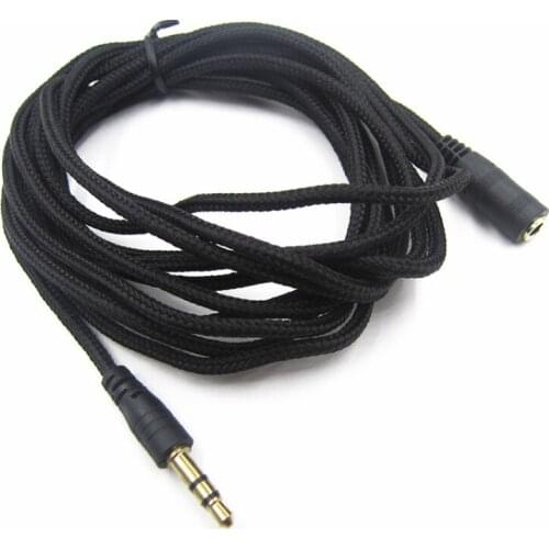 3M 3.5mm Aux Audio Stereo Connection Extension Cable for Headphone Audio Video Cord Jack Adapter Connector Accessories