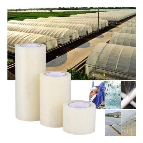 3 Rolls of Greenhouse Film Tapes Durable Utility Adhesive Professional Portable Repairing Tapes House Special Revamp Gummed Tape