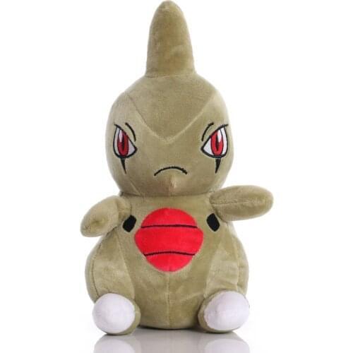 5pcs/lot 25cm Larvitar Plush Toys Pokemon Larvitar Plush Stuffed Toys Doll Soft Toy for Children Kids Gifts