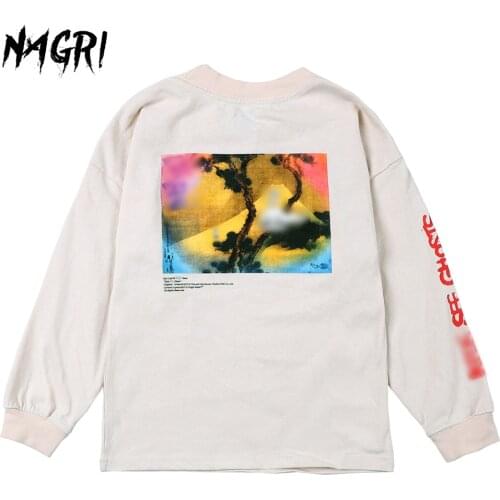 Boys Long Sleeve T Shirts For Children Kanye See Ghosts Graphic Tee Cotton Kids T-Shirts Spring Autumn Children Tops Clothes