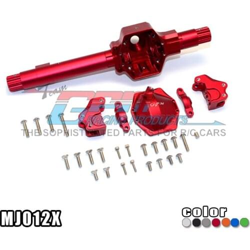 GPM ALUMINIUM FRONT OR REAR AXLE HOUSING ASSEMBLY ( GPM UPGRADE VERSION) For AXIAL SMT10 GRAVE DIGGER AX90055 RC Upgrade