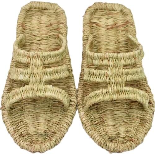 Jarycorn Hot Sale Cosplay Straw Sandal Flat Heel with Favorable Price