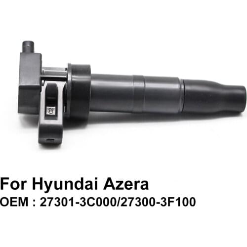 COWTOTAL Ignition Coil for Hyundai Azera Engine Code G4KC G4KE G6DB 2.4L 3.0L OEM 27300-3F100 / 27301-3C000 ( Pack of 4 )