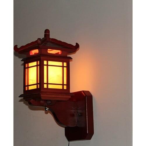 Chinese antique wall lamp exquisite modeling LED lamp personality antique aisle lamp study lamp wall WF12271135