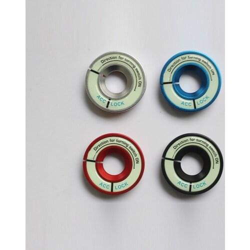 FOR Bora/Magotan/Teng/Tiguan/Volkswagen/Lavida line speed luminous ignition key ring interior conversion