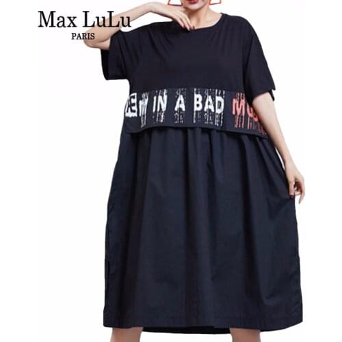 Летние платья больших размеров Max LuLu China At AliExpress