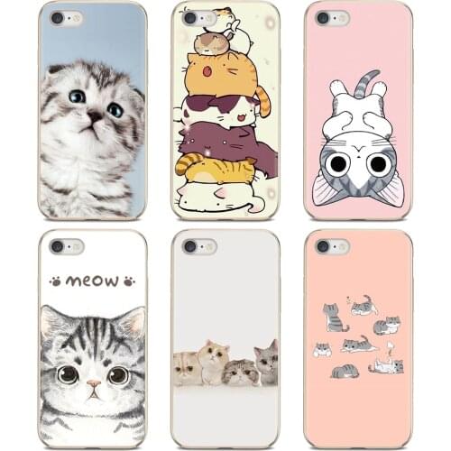 For Xiaomi poco X3 nfc F2 Pro M3 Mi 5X 6X Max Mix 1 2 2S 3 Mi5 Mi6 Mi3 Mi4 Soft Silicone TPU Case Animal-Cat-Grain