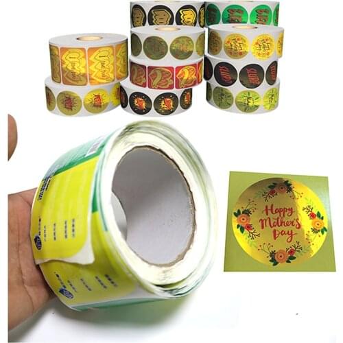 11 style)Customizable printing high quality label die cut waterproof vinyl logo stickers