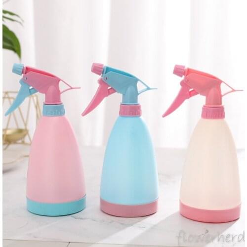 Hand-pressed Candy-colored Watering Can for Flower Pot Bosai Adjustable Household Tools Watering Kits Gardening Sprayer Bottle
