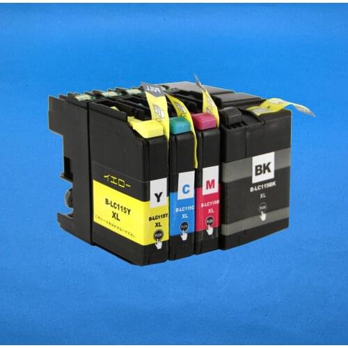 YOTAT Compatible ink cartridge LC119 LC115 for Brother MFC-J6570CDW MFC-J6970CDW MFC-J6770CDW MFC-J6975CDW printer