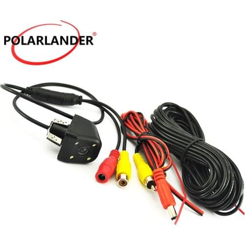 CCD 4 LED waterproof Rear View Camera Parking Assistance With 170 wide angle 480TVL