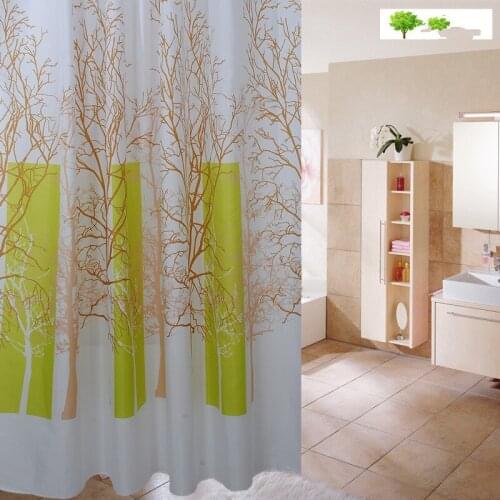 Explosion models the new Continental thick polyester blackout curtain cloth partition waterproof bathroom curtain mildew bath