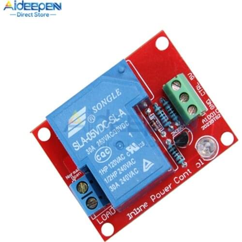 High Power 5V 30A 1 Channel Relay Module Interface Board H/L Level Triger For Arduino Mega 2560 AVR PIC DSP ARM SLA-05VDC-SL-A