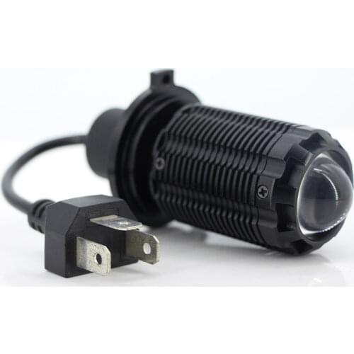 1pc H4 HS1 Lens HeadLight LED Bulb Hi Lo beam 8000LM Motorcycle Light Lamp 3000K 6000k 12v Fit Most Motorbike LED Lamps Bulb