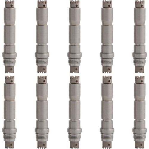 10xShaft for Dental 1:1 Fibre Optic Contra Angle Low Speed Handpiece BODE Air Turbine BDX25L