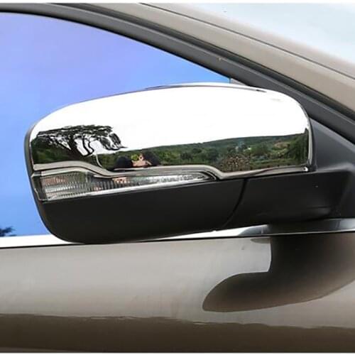 For Volvo XC60 2014 2015 2016 2017 ABS Chromed Side Door Rearview Mirror Cover Trims Car Accessories 2PCS