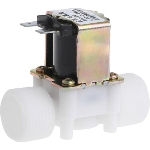3/4" DC 12V PP N/C Electric Solenoid Valve Water Control Diverter Device