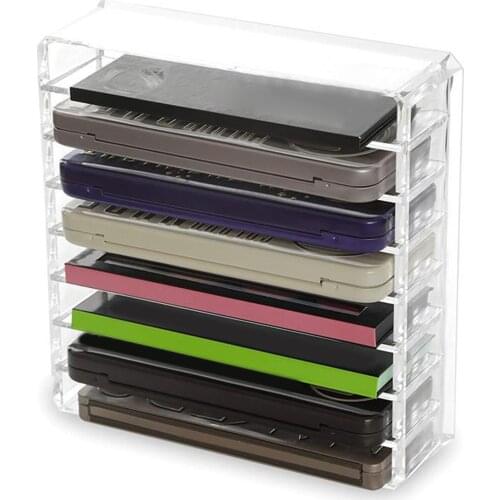 Acrylic Transparent Makeup Organizer Storage Box Make Up Cosmetic Organizer Drawers With Removable Dividers