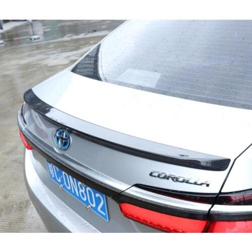 Carbon Fiber Car Rear Wing Trunk Lip Spoilers For 13-18 Toyota Corolla 2013 2014 2015 2016 2017 2018