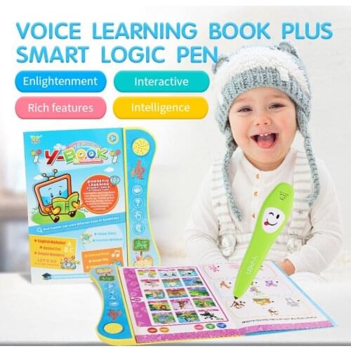 Children English Audiobook kids Learning English Point Reading Audiobook Book Baby cognitive reading Early childhood education