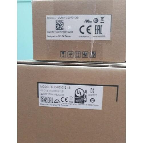 ECMA-C20401GS+ASD-B2-0121-B DELTA 100w 3000rpm 0.32N.m ASDA-B2 AC servo motor driver kits with 3m power and encoder cable