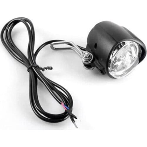 Electric Bicycle 6V LED Headlight Waterproof Light Bicycle Lamp Safety Warning Rechargeable Bike Accessories