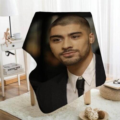 Musife Custom Zayn Malik Flannel Blanket Design Your own Blanket Flannel Blankets for Sofa DIY Dropshipping