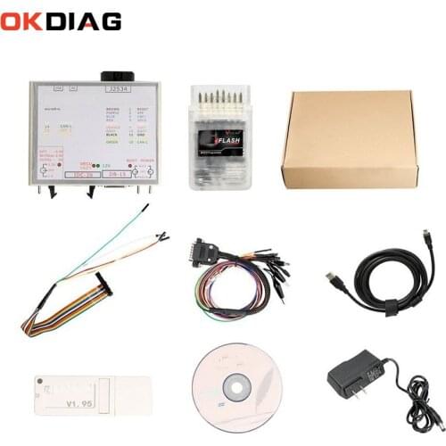 FLASH V1.95 ECU Power Box Tool ECU Programmer With Openport J2534 2.0 Read & Write Code Readers ECU Chip Turning Programmer