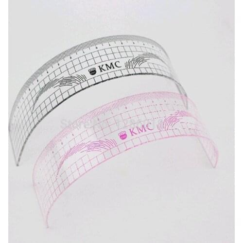 2PCS/Lot Fashion U Shaped Permanent Makeup Eyebrow Positioning Ruler Microblading eyebrow measurement tool