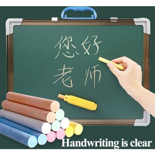 School Teaching Dust-free/Non-dust Chalk 6/12 Color Solid Water Chalk Classroom Chalkboard/Kitchen/Blackboard Painting/Writing