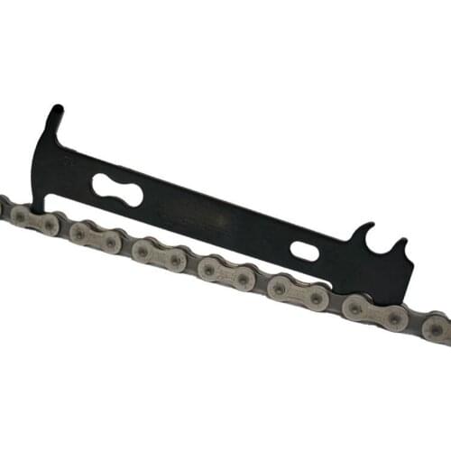 MTB Bicycle Chain Checker Kits Stretched Tool Bike Chain Wear Indicator Gauge Measurement Ruler Bicycle Repair Tools Accessories