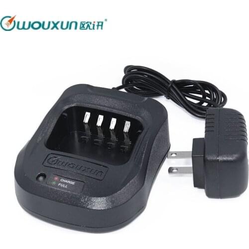 Original Wouxun Walkie Talkie Battery Charger 100V-240V for KG-UV9D Two Way Radio KG UV9D PlusTransceiver