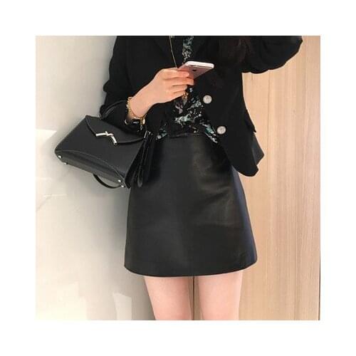 Top brand Fashion 2020 New Genuine Sheep Leather Skirt G21 high quality