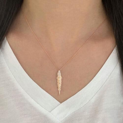 NEW Trendy 925 Silver Necklace Turkish Jewelry Birthday Gift Zircon Fashion Necklace For Women Minimalist Style Luxury Designer