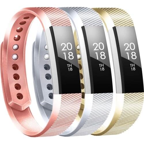 Adjustable Sport Strap For Fitbit Alta Rose Gold Smartwatch Fitness Wristband Bracelet For Fitbit Alta HR Watch Bracelet
