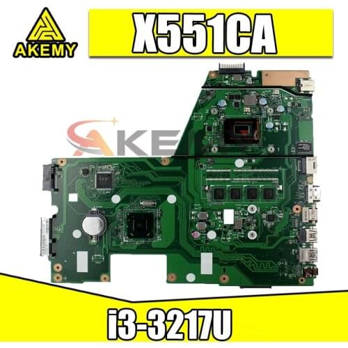 REV.2.2 For ASUS X551CA i3-3217U Notebook Mainboard SLJ8E SR0N9 DDR3 Laptop motherboard
