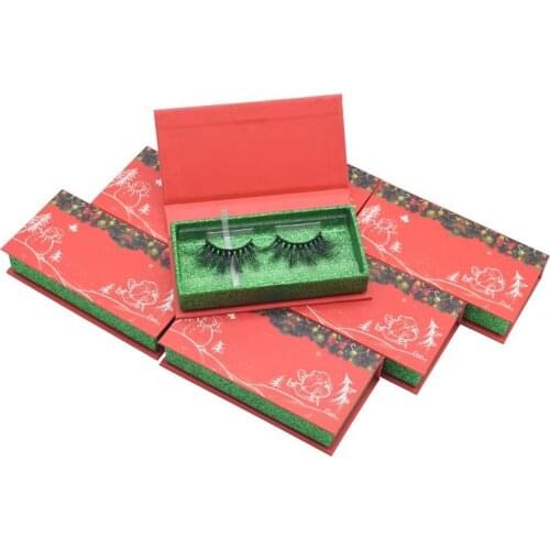 Wholesale Top Quality Luxury Siberian Extra Long False25mm Mink Fur Fake Eyelash