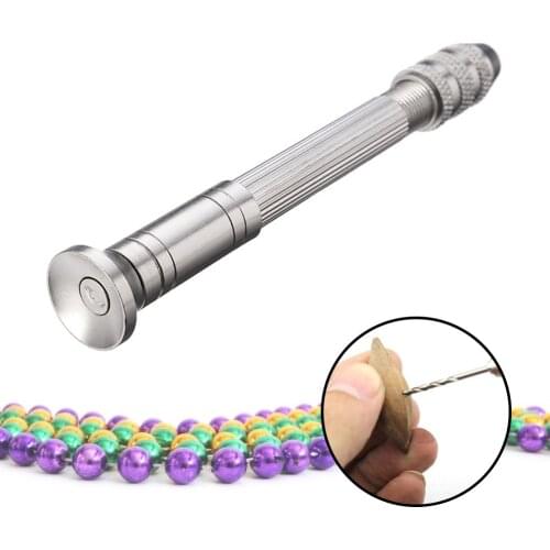 Manual Woodworking Drilling Rotary Tools Aluminum Alloy Mini Micro Hand Drill for Jewelry Craft Watch Mobile Phone Dropshipping