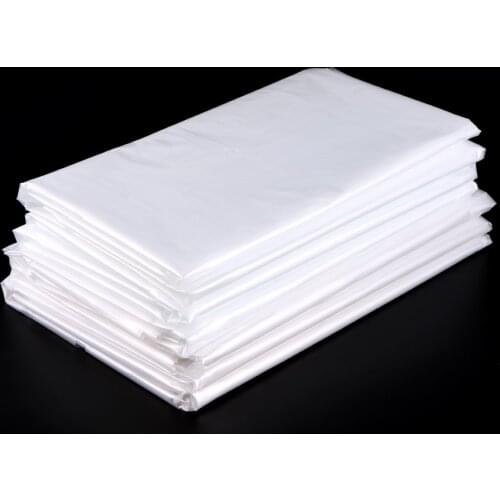 Width 1.5m1.8m white plastic mulch film agricultural vegetable plant growth film greenhouse warmth grass-resistant LDPE film