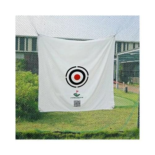 FUNGREEN 1.5x1.5M Golf Hitting Target Cloth Golf Practice Durable Indoor Training Outdoor Court Hitting Cloth Golf Accessory