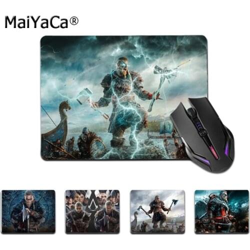 Maiyaca Top Quality Assassins Creed Valhalla Anti-Slip Durable Silicone Computermats Top Selling Wholesale Gaming Pad mouse