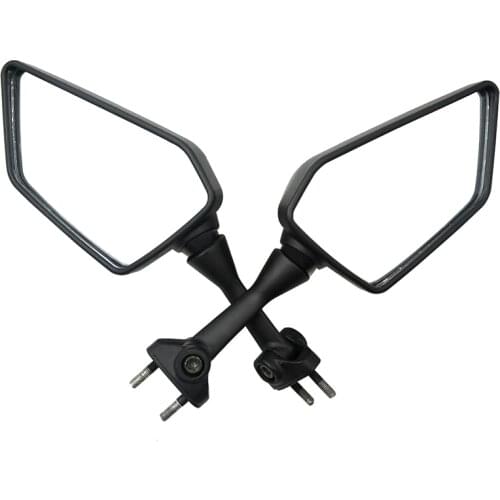Motorcycle Rear Side View Mirrors Rearview Mirror Back Convex for Kawasaki EX250 Ninja 250 2008-2013 EX 250