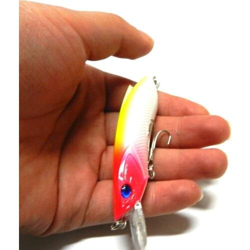 10pcs/lot 15.5g HENGJIA fishing supplies Minnow fishing tackle lures multifunctional fishing bait 8cm wholesale manufacturers