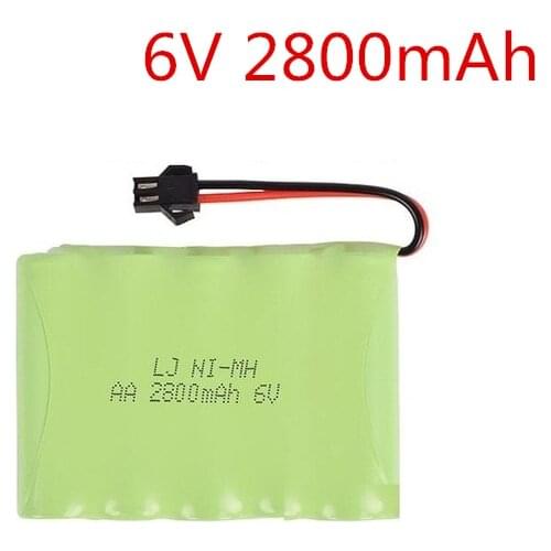 6v 700mah/1800mah/2800mah M-Style High capacity AA NI-MH rechargeable Battery for electric toys/RC car/RC truck/RC boat